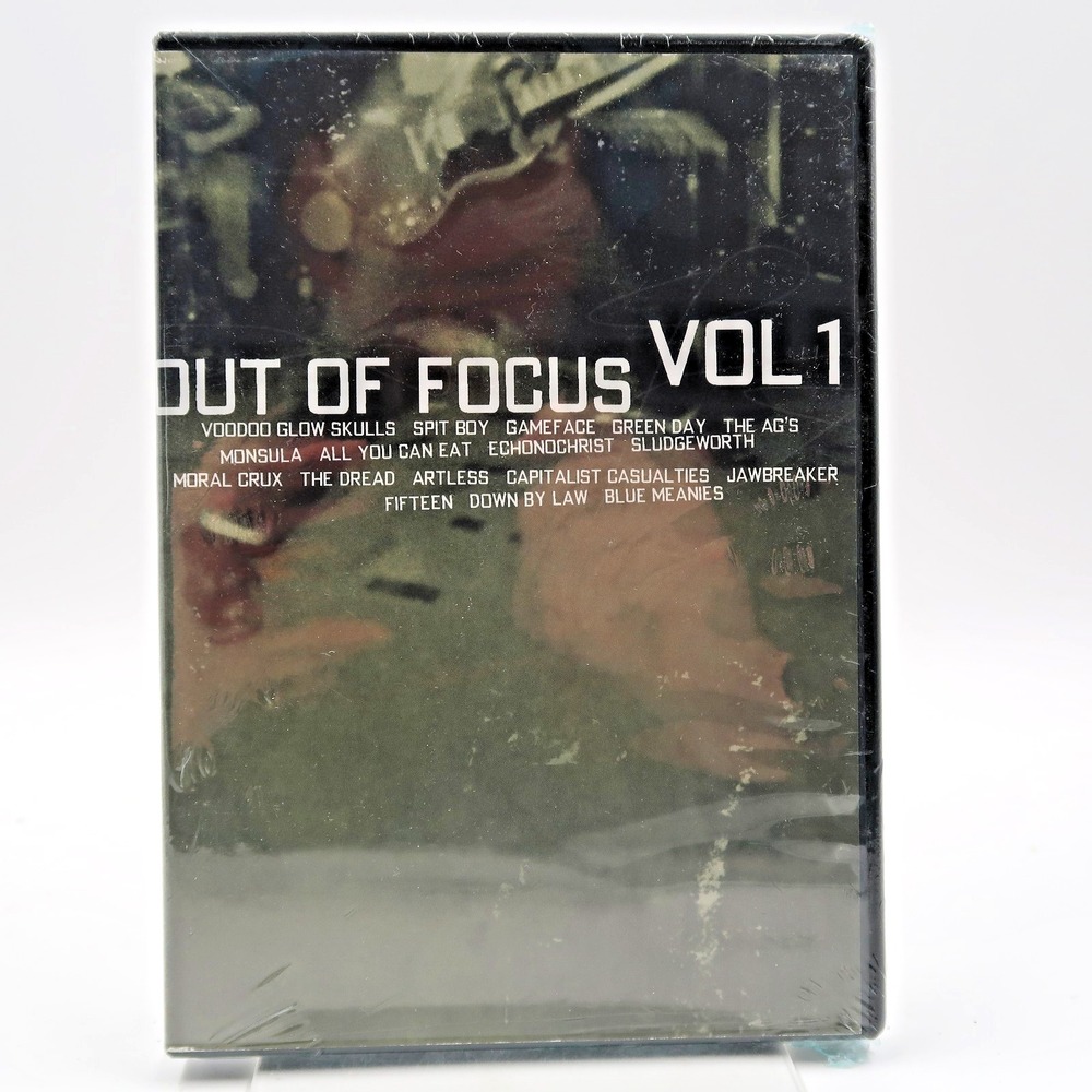 Out of Focus Vol 1 DVD Green Day Jawbreaker Voodoo Glow Skulls Punk Music Movie